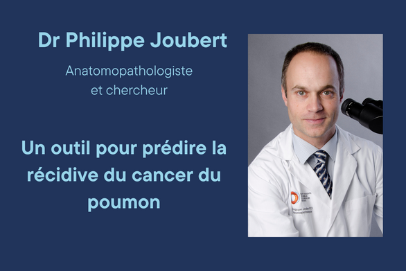 Photo de Dr Philippe Joubert, anatomopathologiste et chercheur