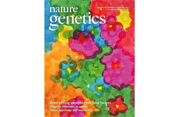 Crédit photo : Nature Genetics. Dot Composition 2 by Erin Dewalt and Violet Dewalt.