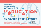Affiche Première Journée nationale de l’éducation en santé respiratoire 