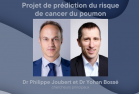Dr Philippe Joubert et Dr Yohan Bossé, chercheurs principaux- Projet de prédiction du risque de cancer du poumon