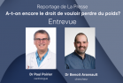 Dr Paul Poirier, cardiologue et Dr Benoit Arsenaul, chercheur -Entrevue - Reportage de La Presse: A-t-on encore le droit de vouloir perdre du poids?