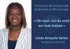 Linda Amayele Sanka, étudiante au doctorat Premier prix de la finale locale de Ma thèse en 180 secondes : « Oh non! J’ai du vomi sur mes fraises ».